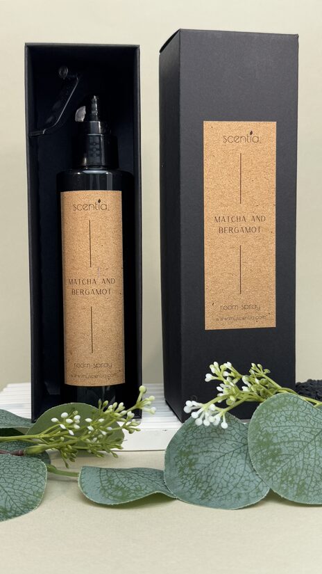 Room spray Matcha un Bergamote