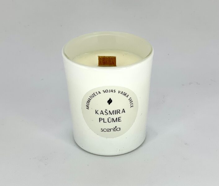 Sojas vaska svece KAŠMIRA PLŪME / CASHMERE PLUM, 75g